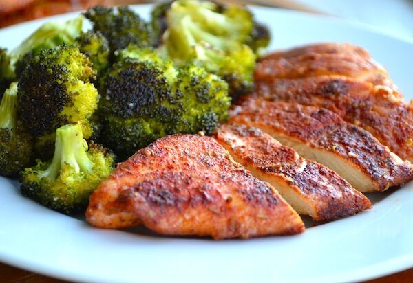 chicken and broccoli