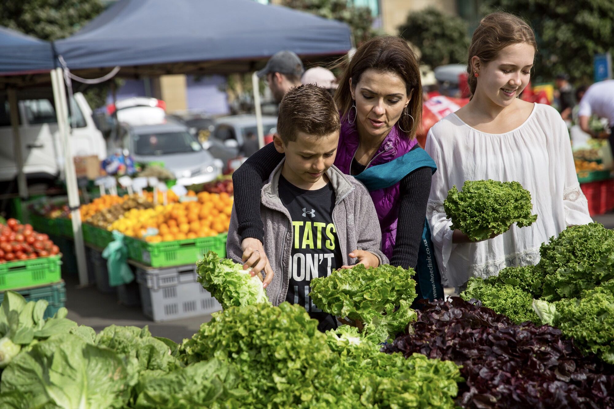 Farmer's Market in Wellington, NZ